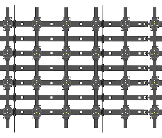 P100-S30點光源網(wǎng)格屏