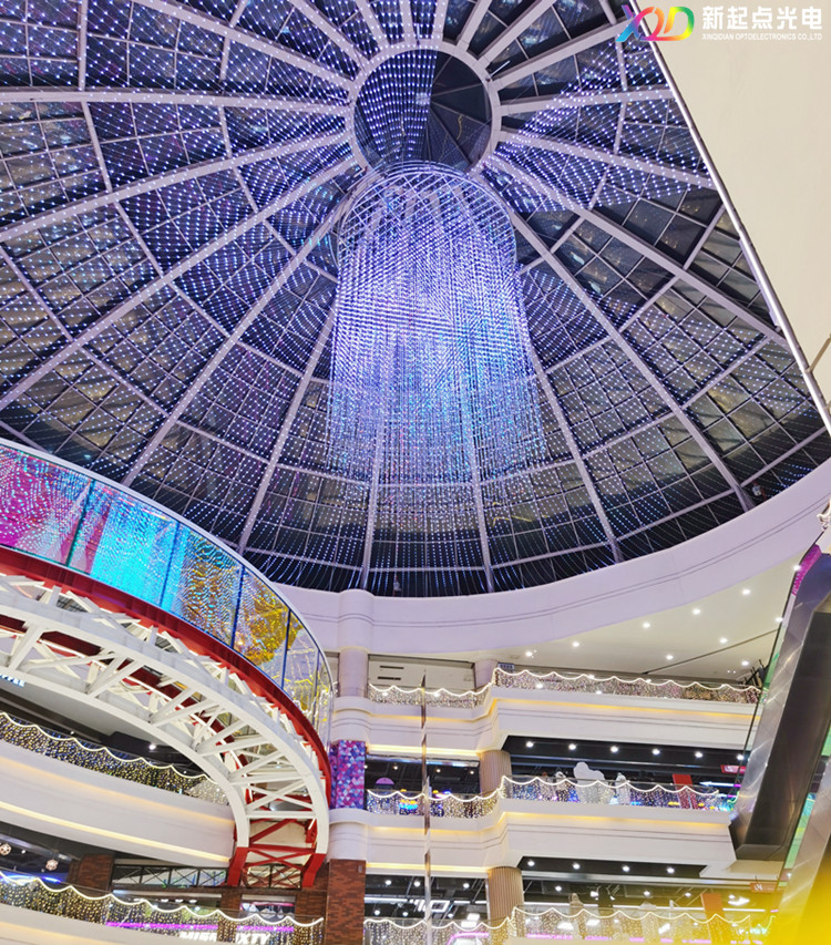 河北石家莊商場(chǎng)燈光亮化